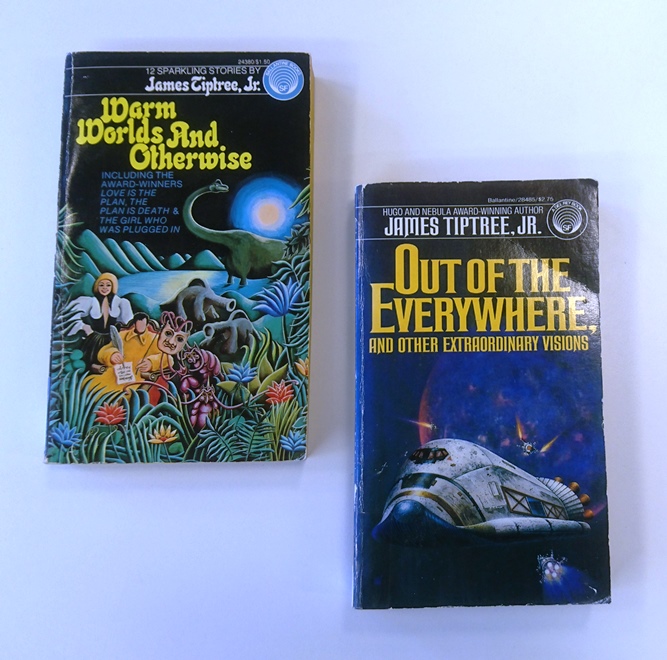 Utvalgte bøker av James Tiptree.