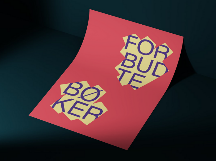 Bildet kan inneholde: font, grafikk, design, grafisk design.