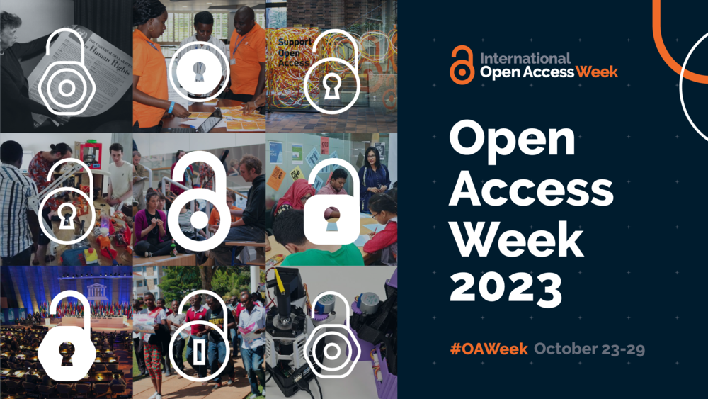 Illustration for Open Access week 2023  Community over Commercialization