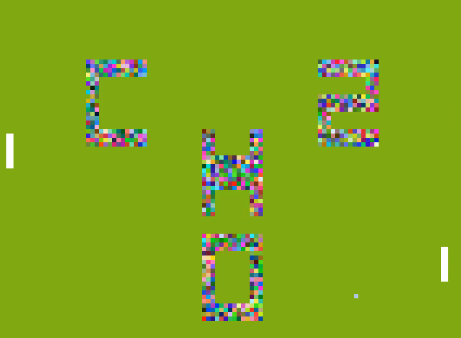 Image may contain: Rectangle, Font, Grass, Symmetry, Pattern.