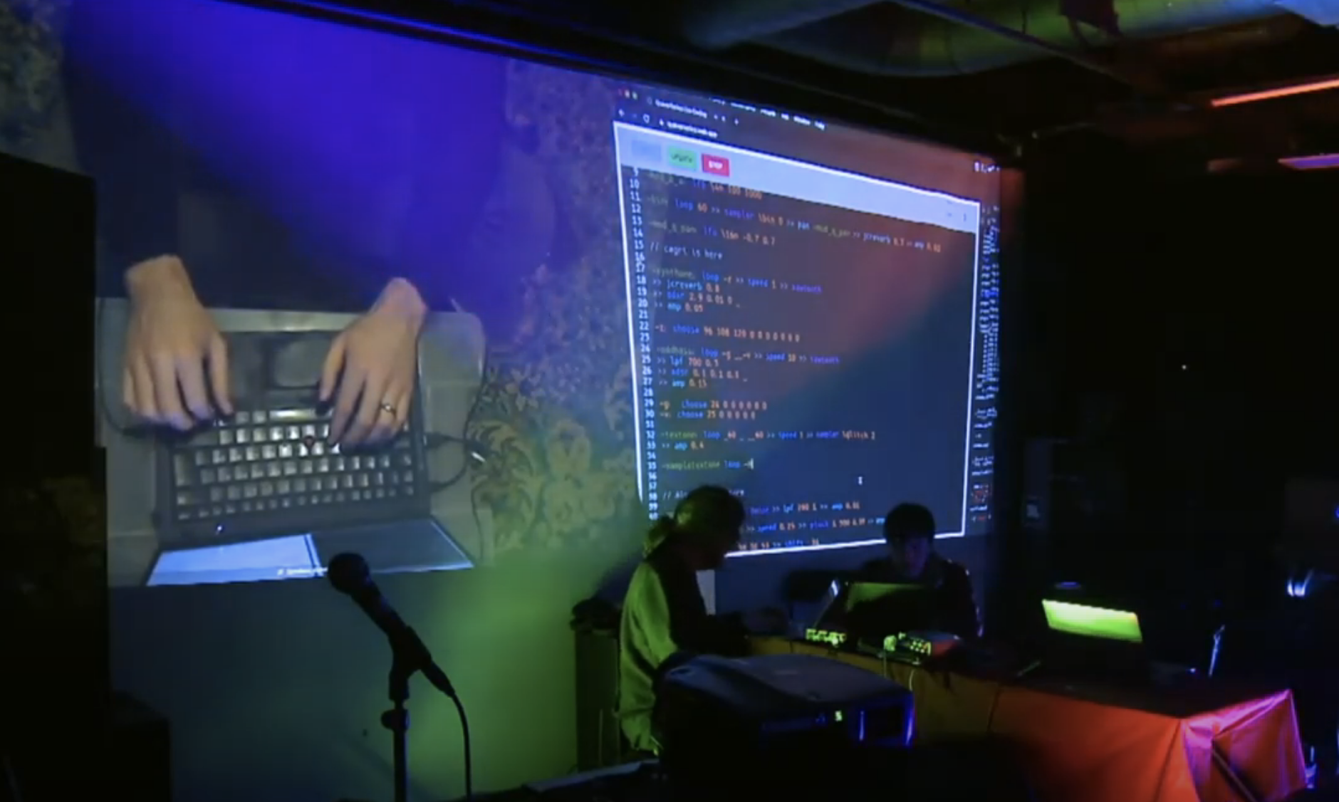 live coding performance