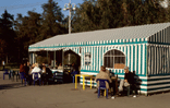 Sentral m�teplass i parken