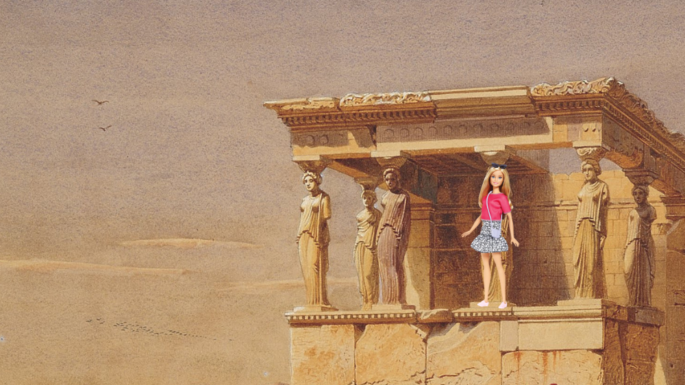 statuer monument barbiedukke
