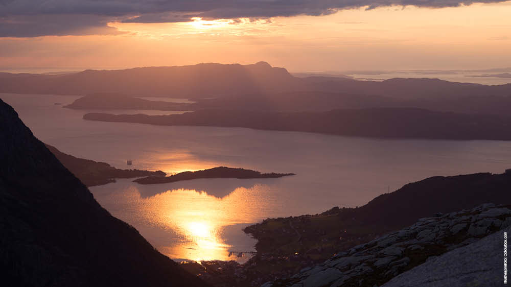 Bildet kan inneholde: hav