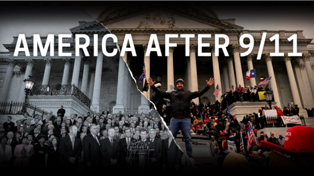 Filmplakat for dokumentaren America after 9/11